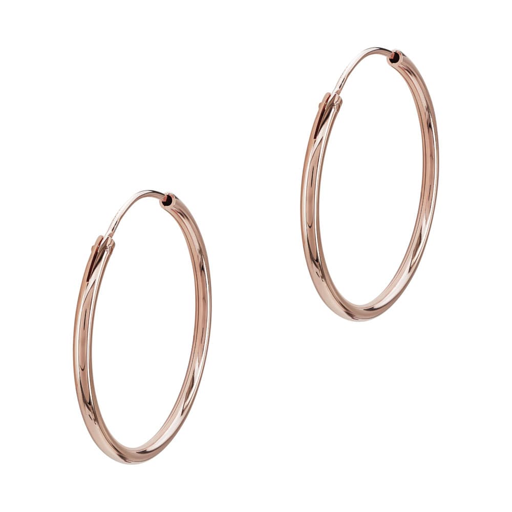 Women's Hoop Earrings Gofas Silver