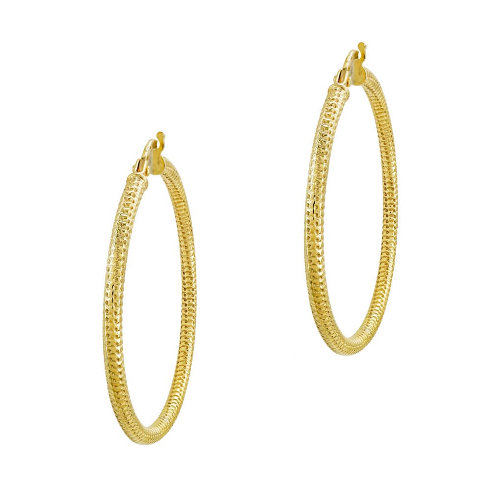 Women's Hoop Earrings Gofas Gold