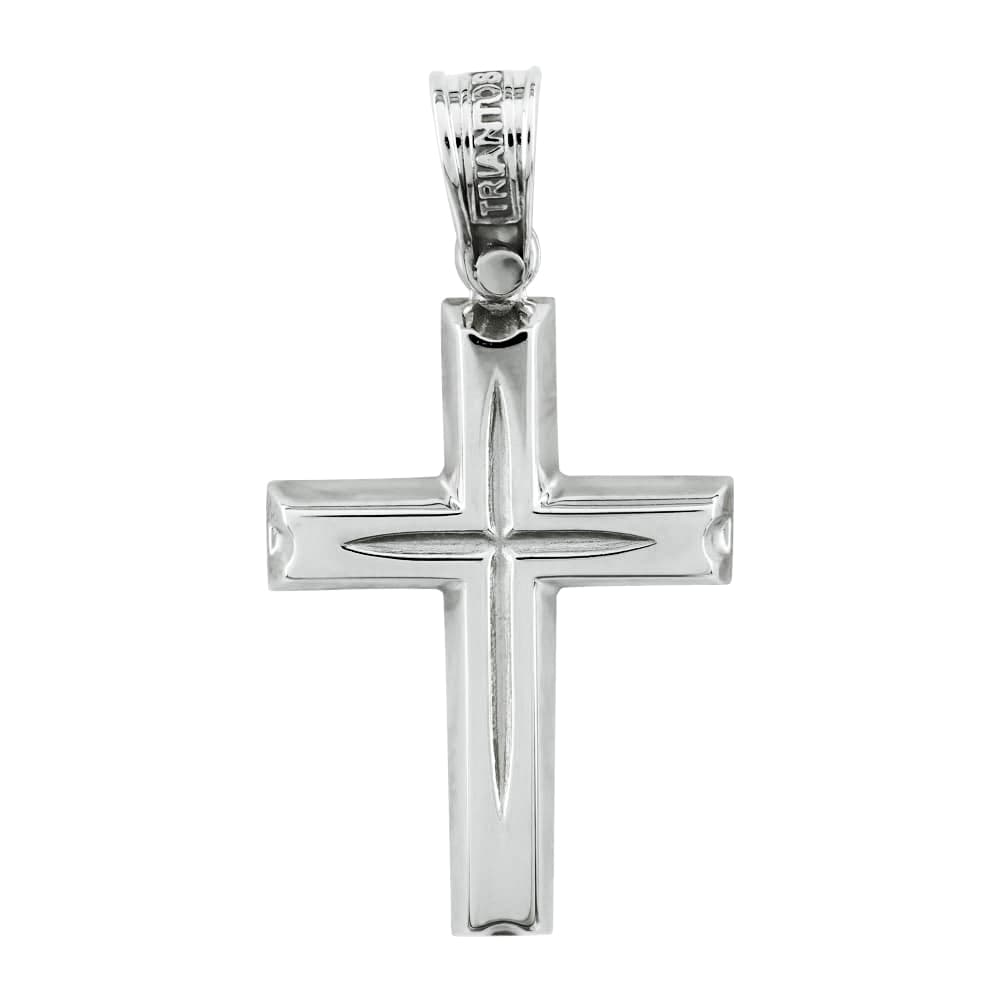 Boys' Baptism Crosses Σταυροί ΤΡΙΑΝΤΟΣ Gold