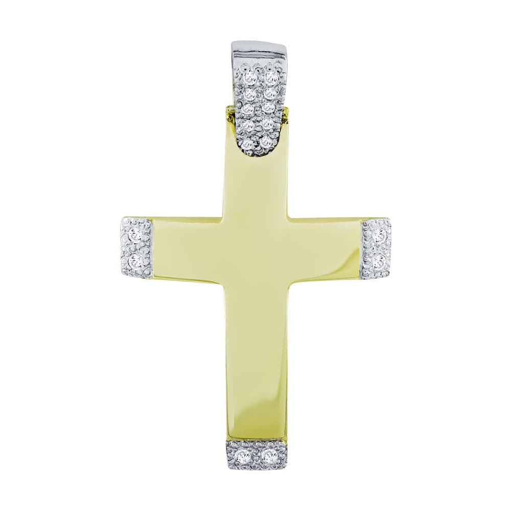 Girls' Baptism Crosses Gofas Gold