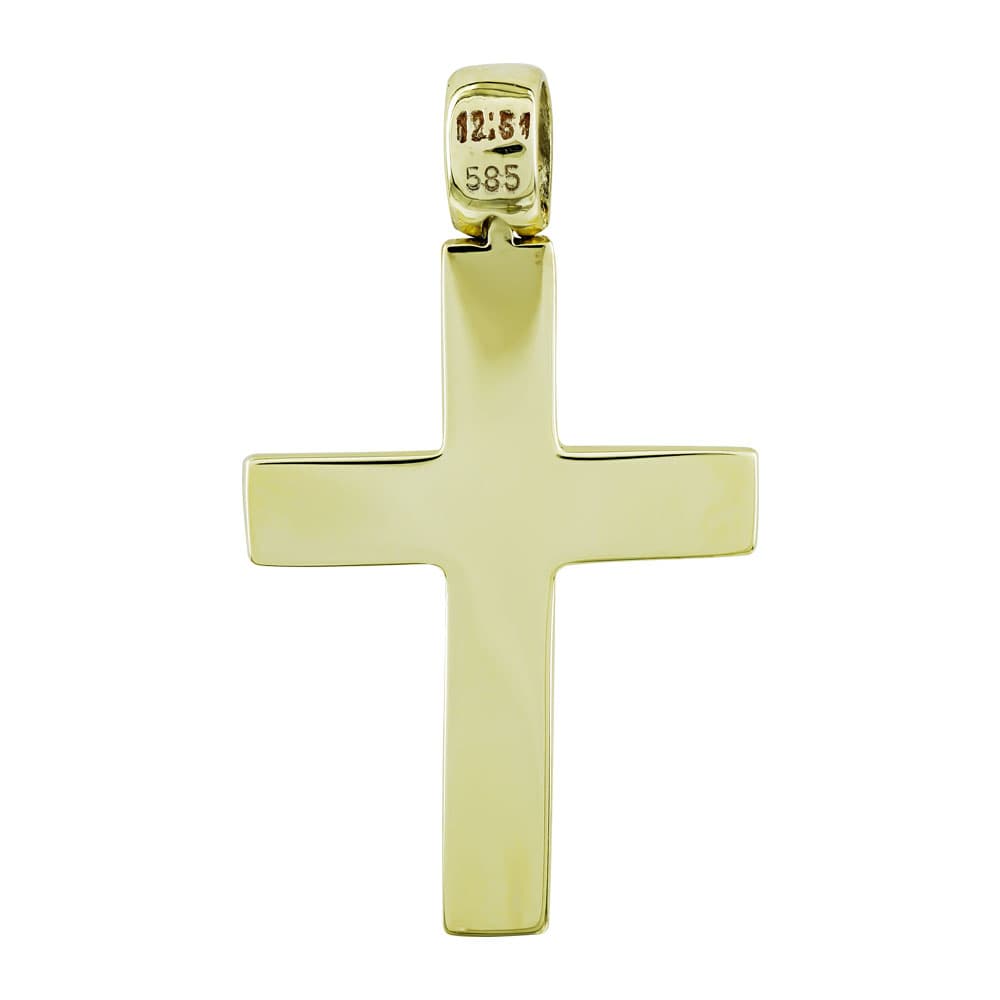 Girls' Baptism Crosses Gofas Gold