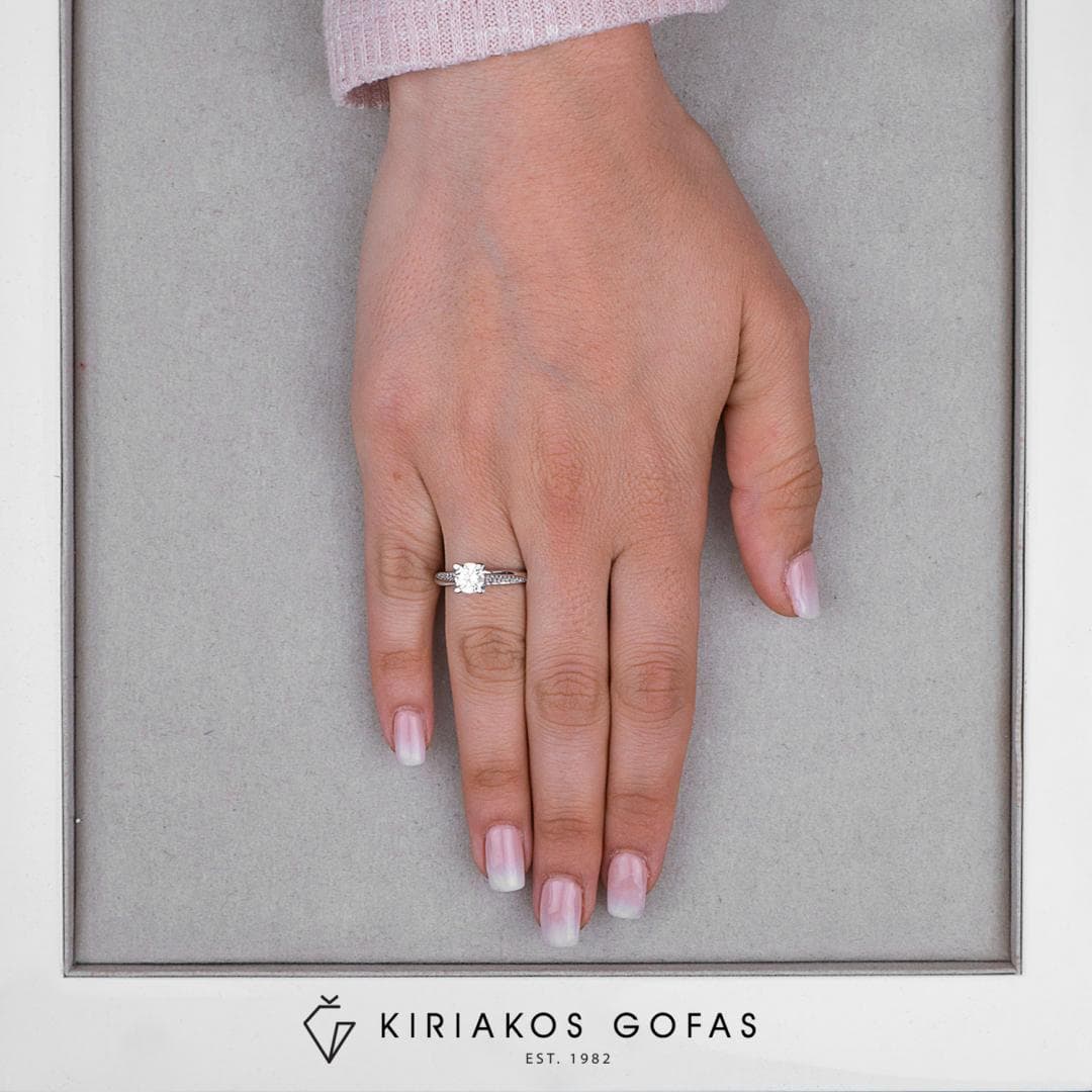 Women's Engagement Rings Gofas Gold