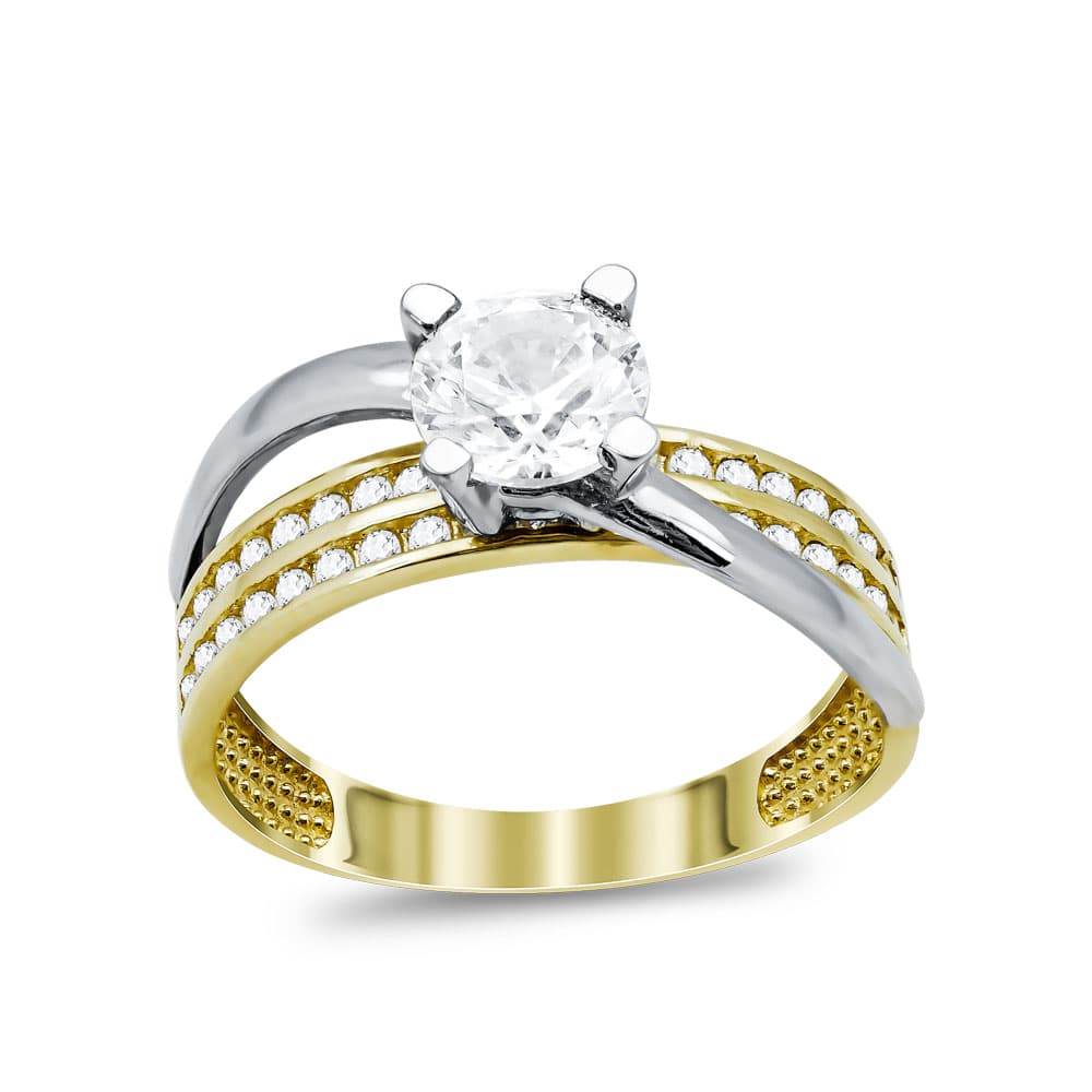 Women's Engagement Rings Gofas Gold