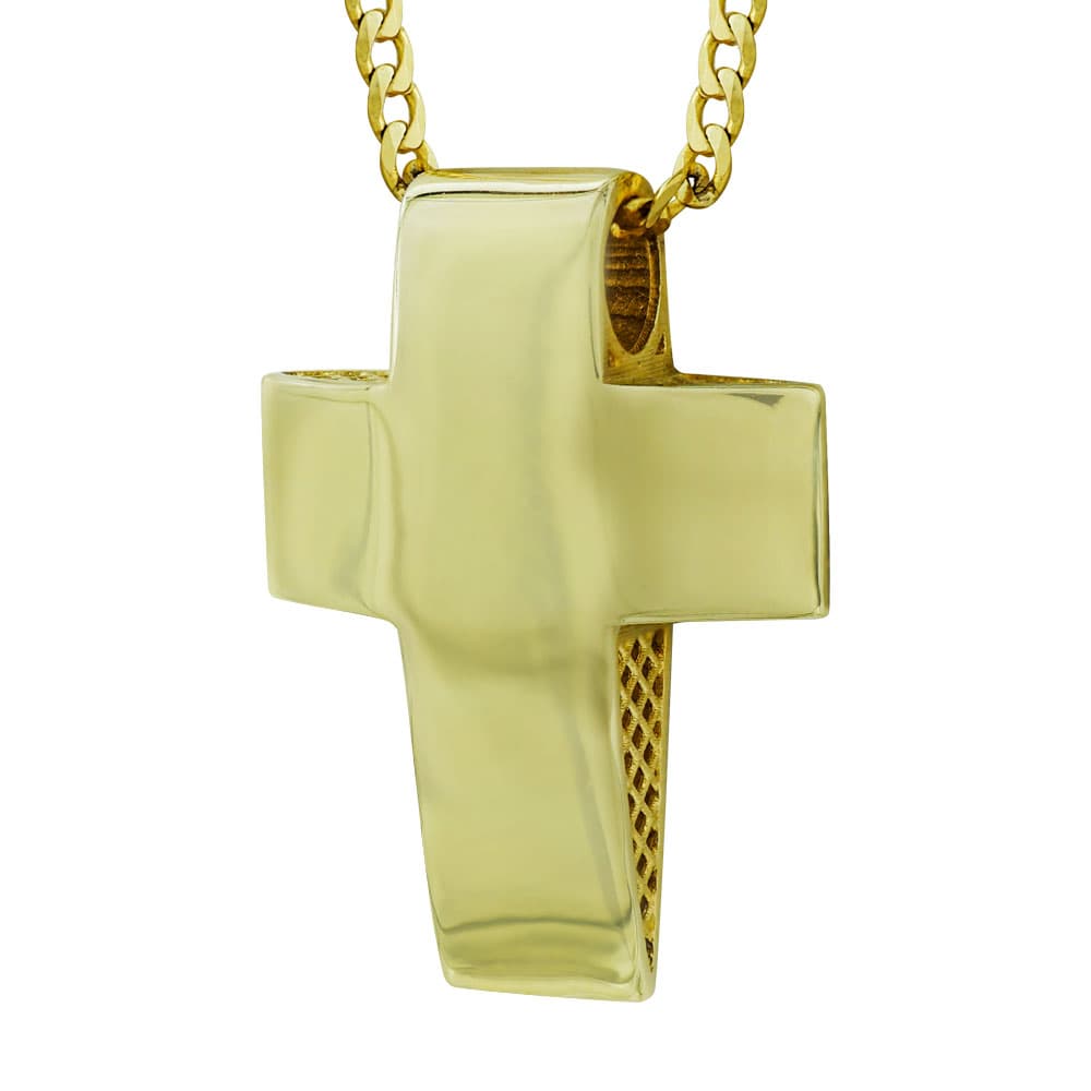 Boys' Baptism Crosses Gofas Gold