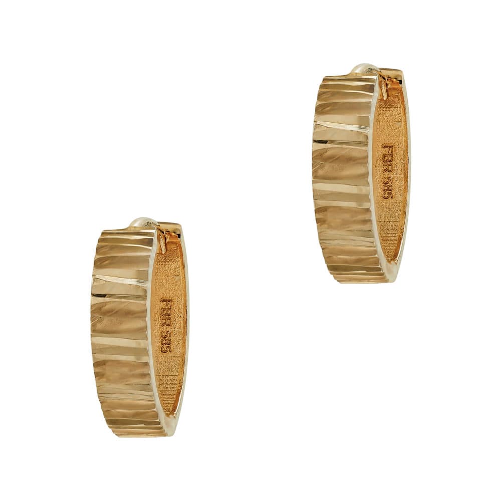 Women's Hoop Earrings Gofas Rose Gold