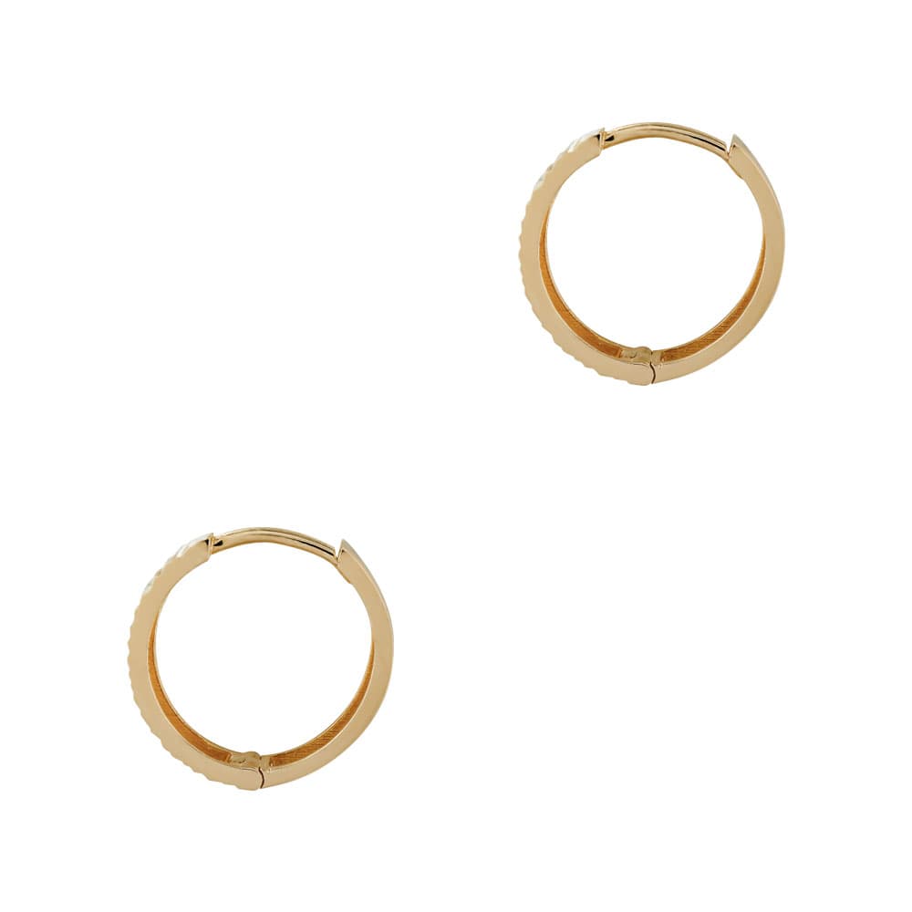 Women's Hoop Earrings Gofas Rose Gold