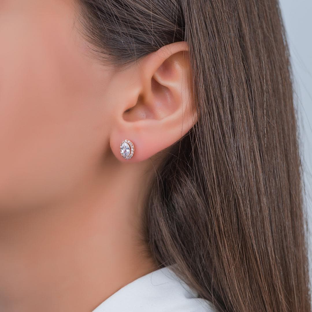 Women's Earrings Gofas Rose Gold