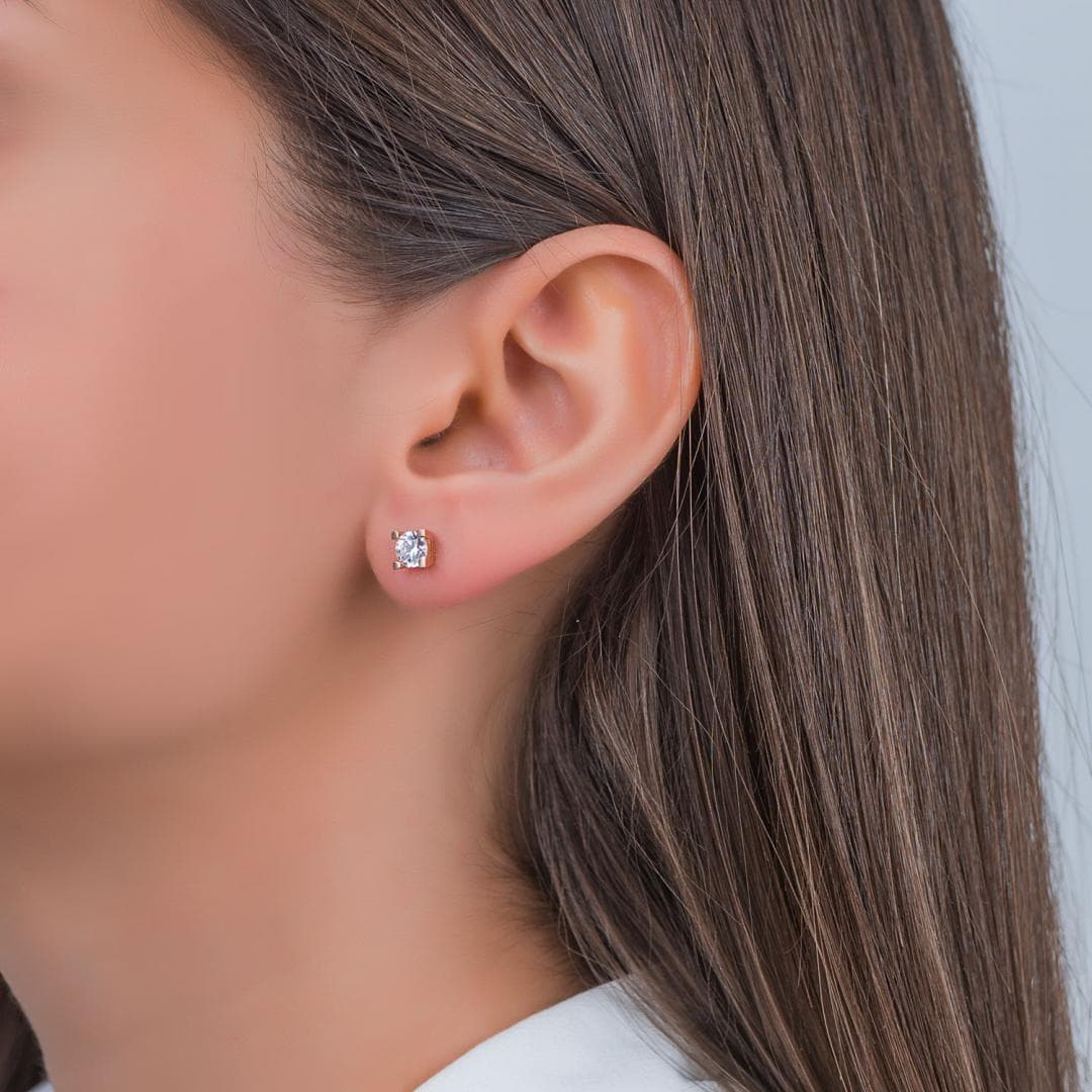 Women's Earrings Gofas Rose Gold