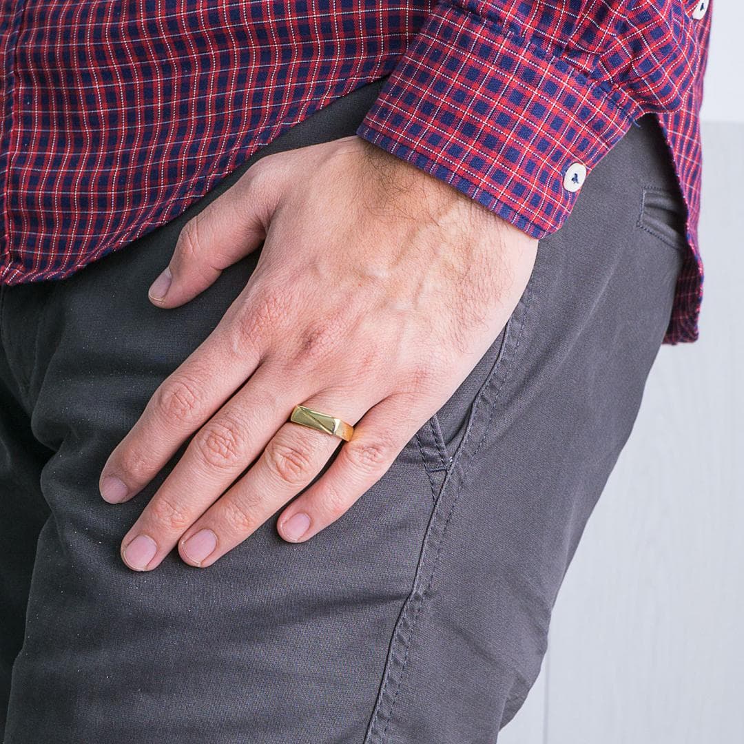 Men's Rings Gofas Gold