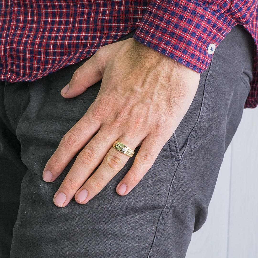 Men's Rings Gofas Gold