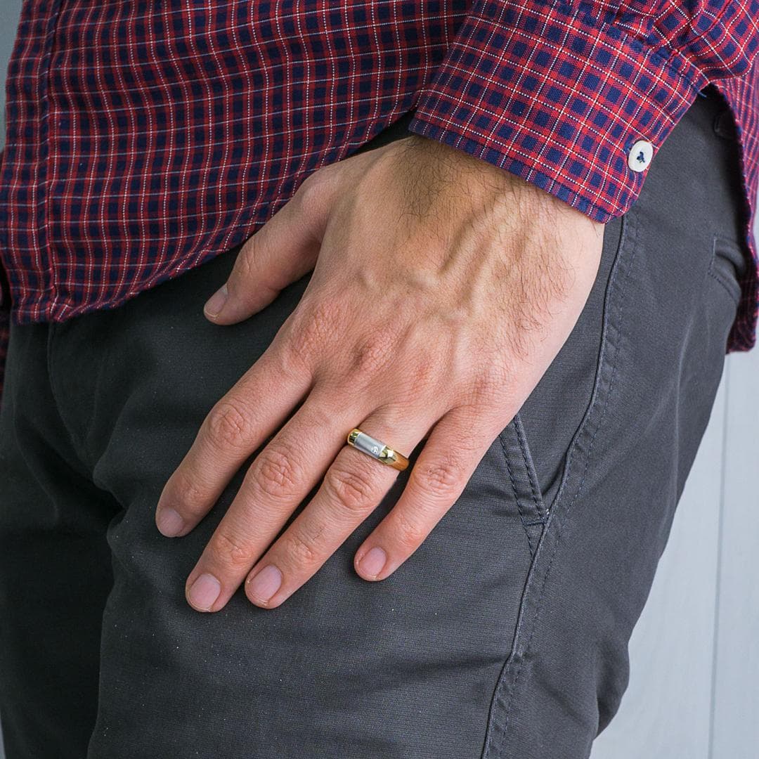 Men's Rings Gofas Gold