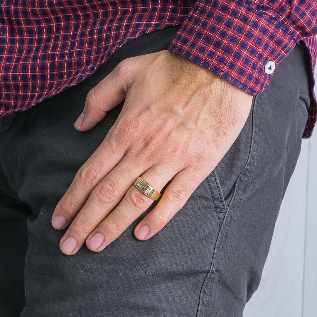 Men's Rings Gofas Gold