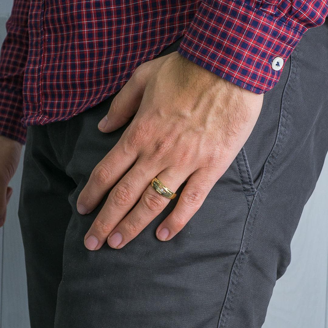 Men's Rings Gofas Gold