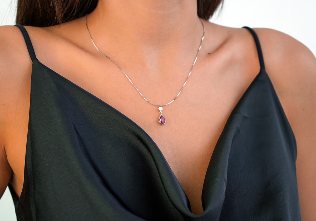 Women's Necklaces Gofas Silver