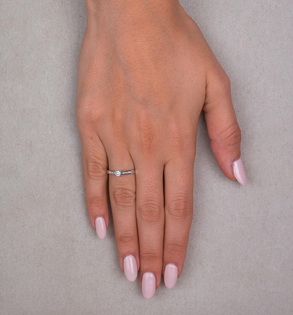 Women's Engagement Rings Gofas Silver