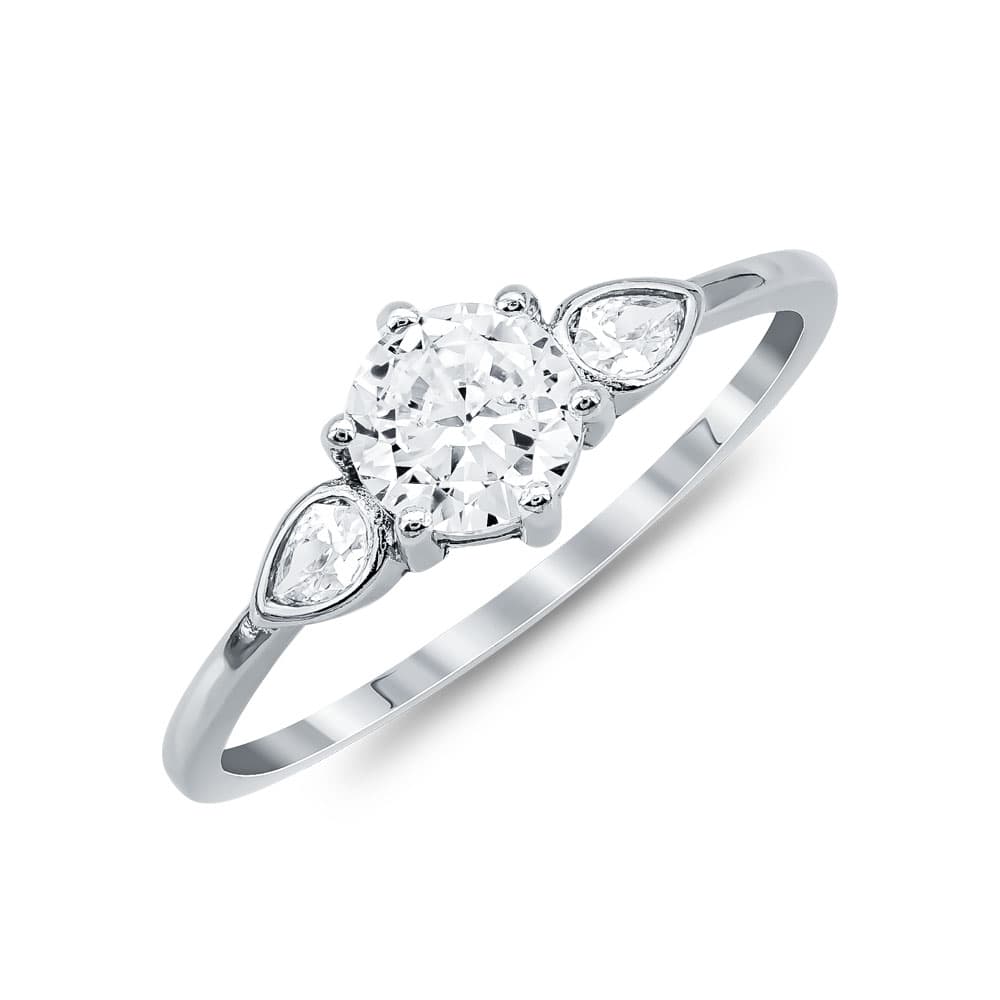 Women's Engagement Rings Gofas Silver