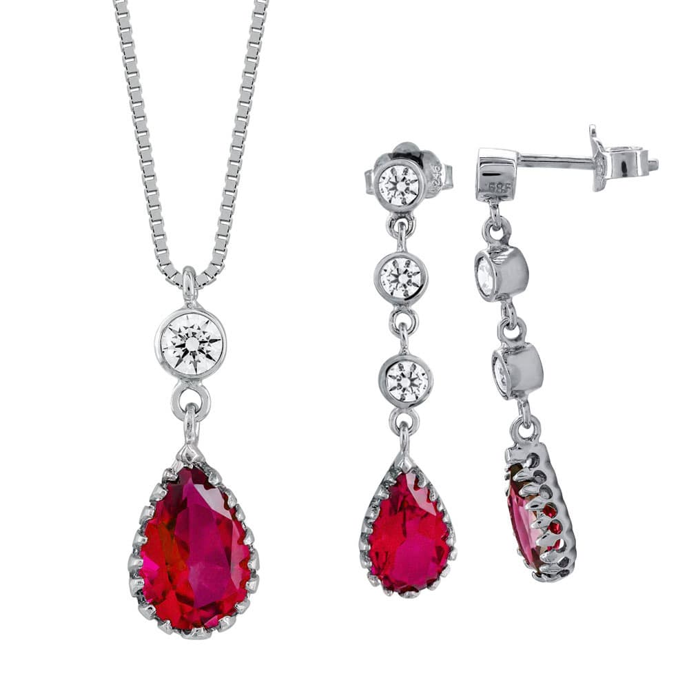 Λευκό Χρυσό K14 SET209