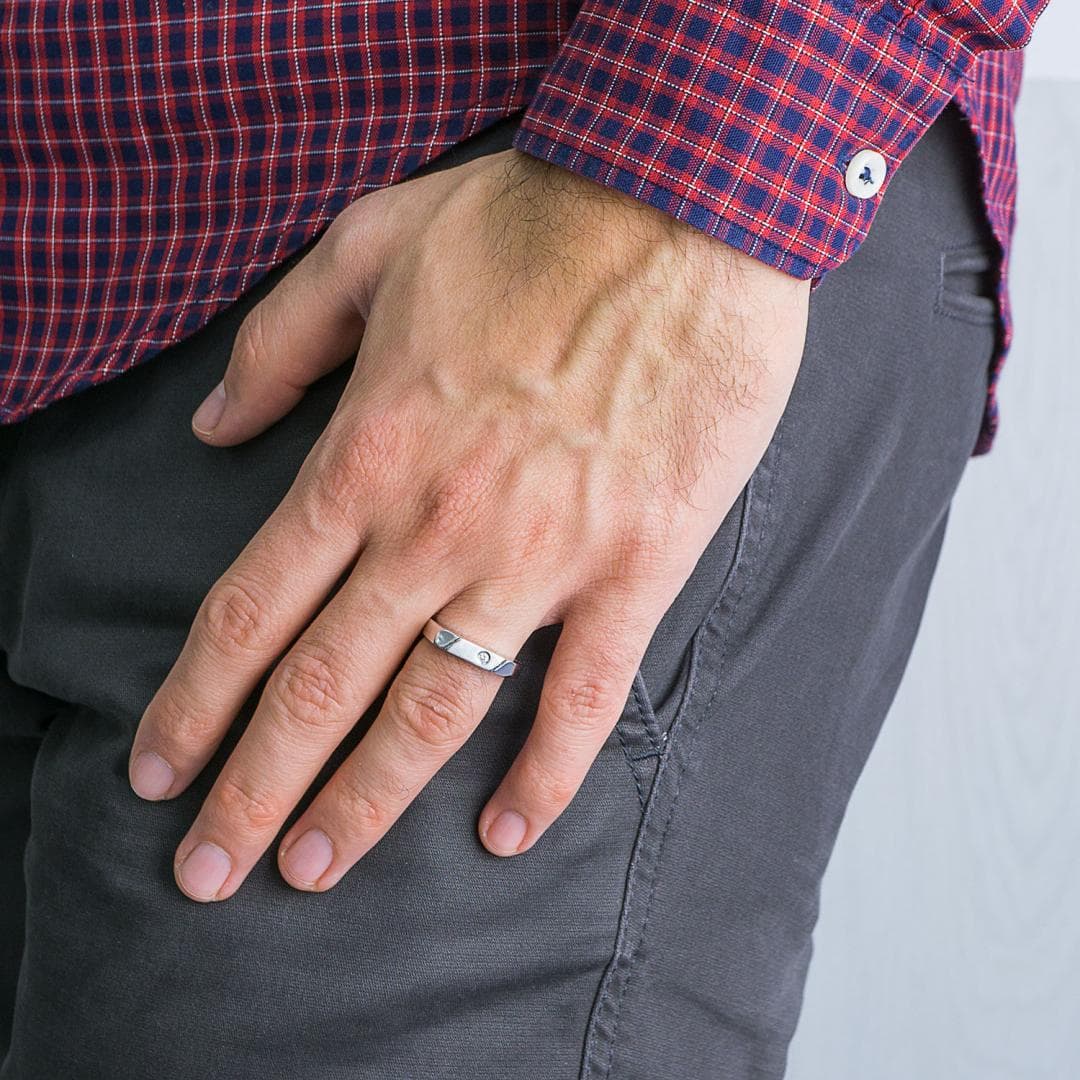 Men's Rings Gofas Silver