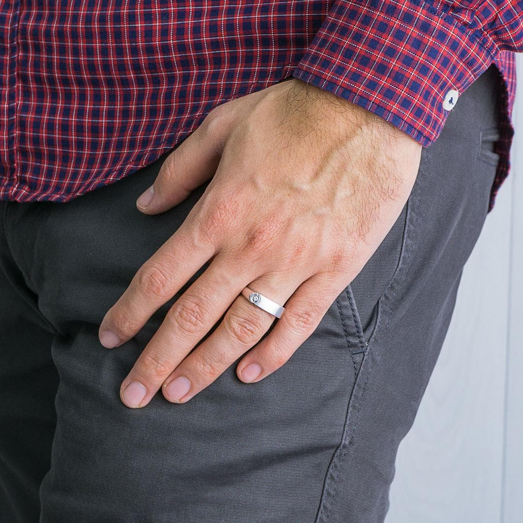 Men's Rings Gofas Silver