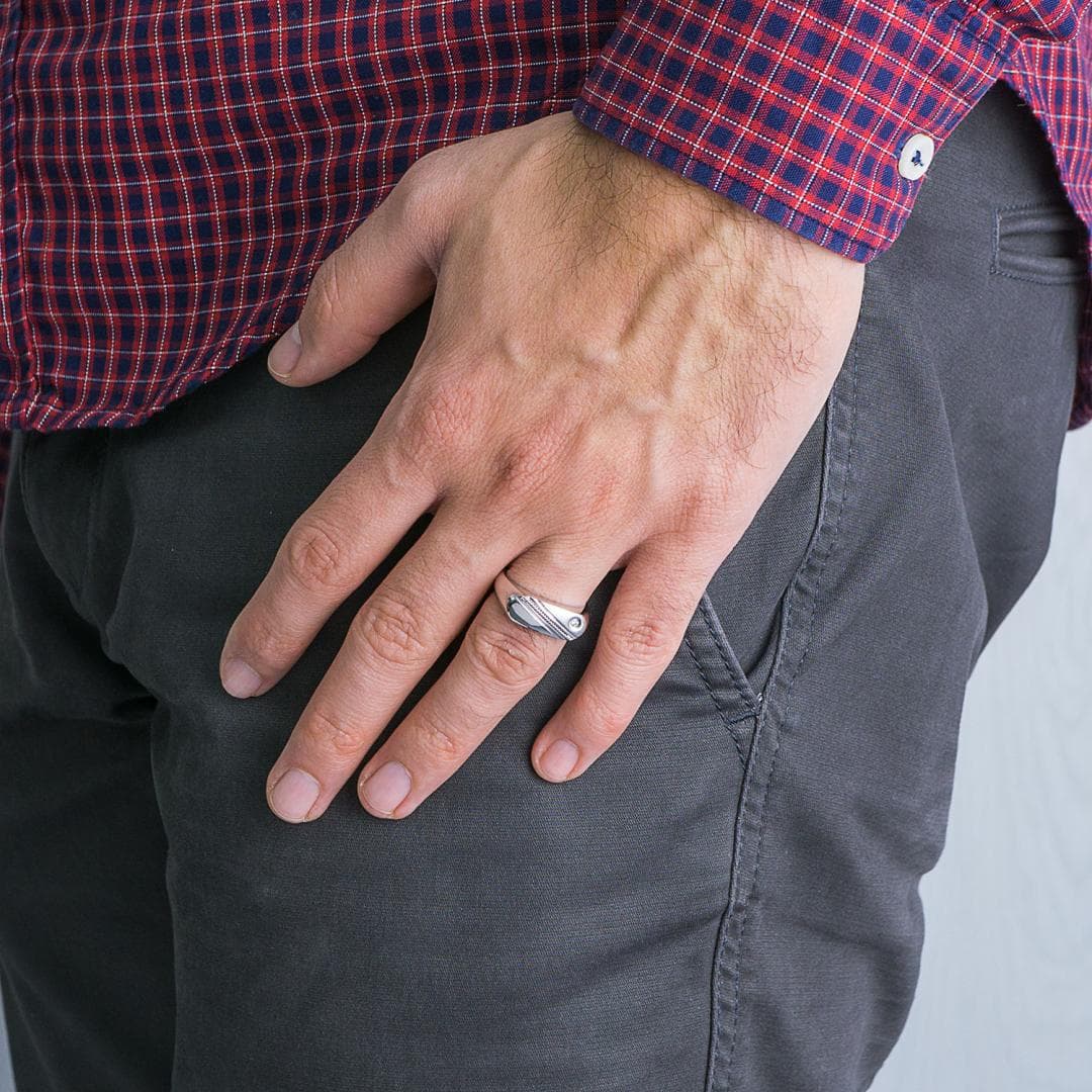 Men's Rings Gofas Silver
