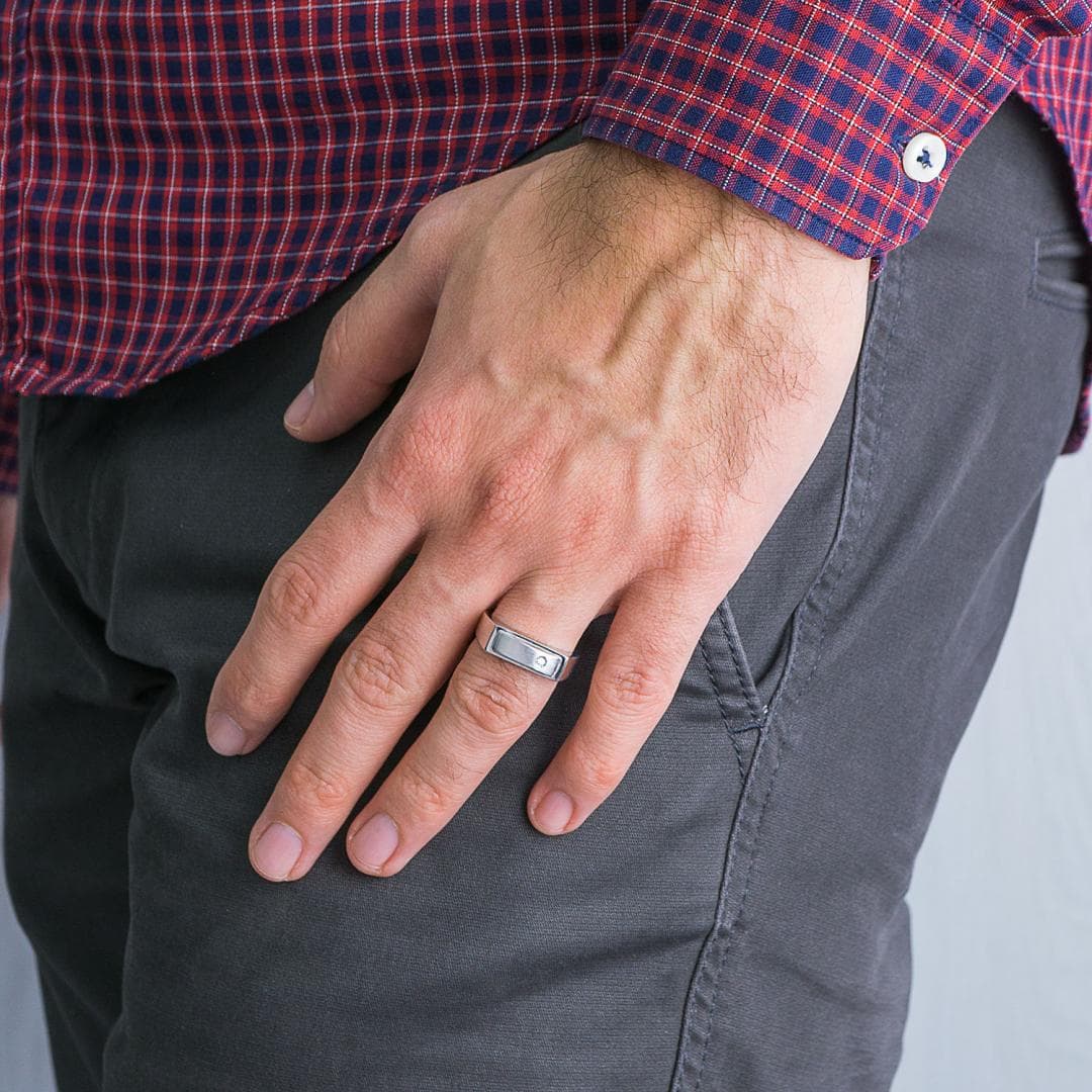 Men's Rings Gofas Silver