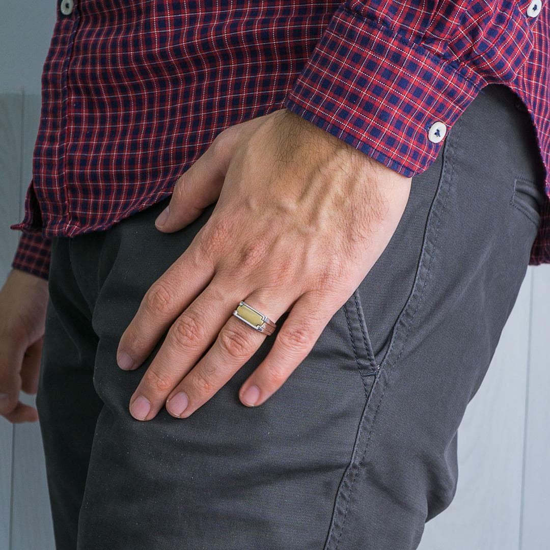 Men's Rings Gofas Gold