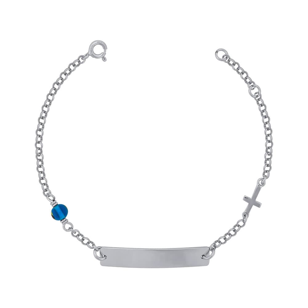 Παιδική Ταυτότητα Aπό Ασήμι TVR428