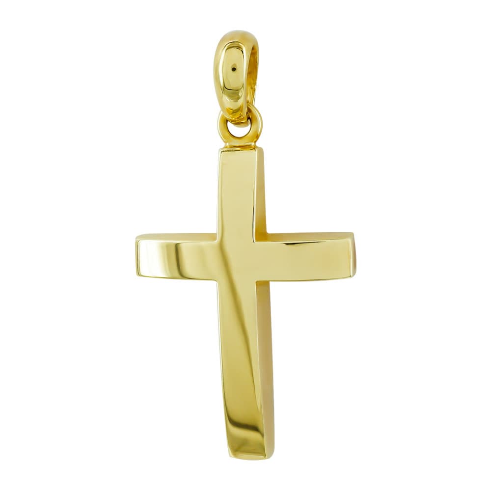 Boys' Baptism Crosses Gofas Gold