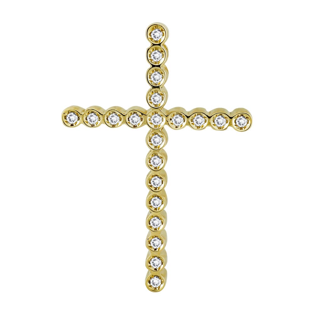 Girls' Baptism Crosses Gofas Gold