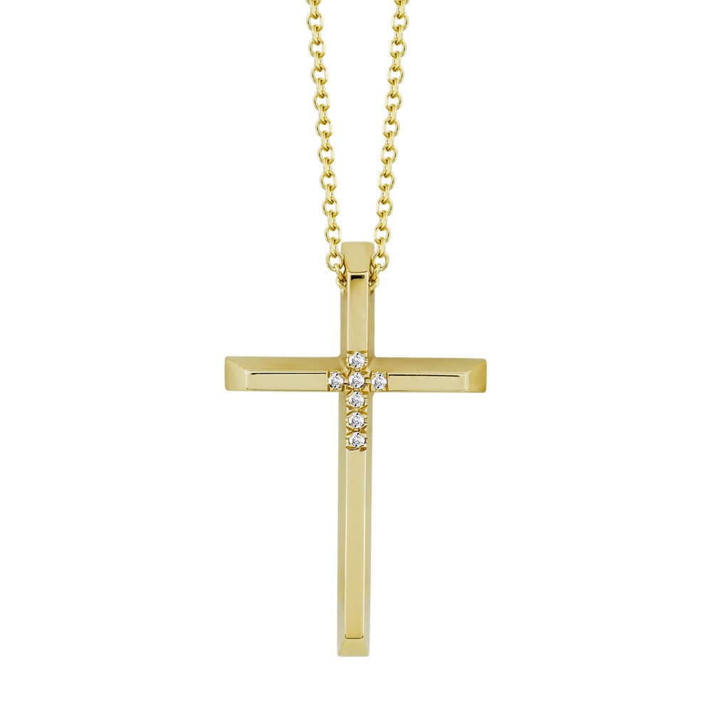 Girls' Baptism Crosses Gofas Gold