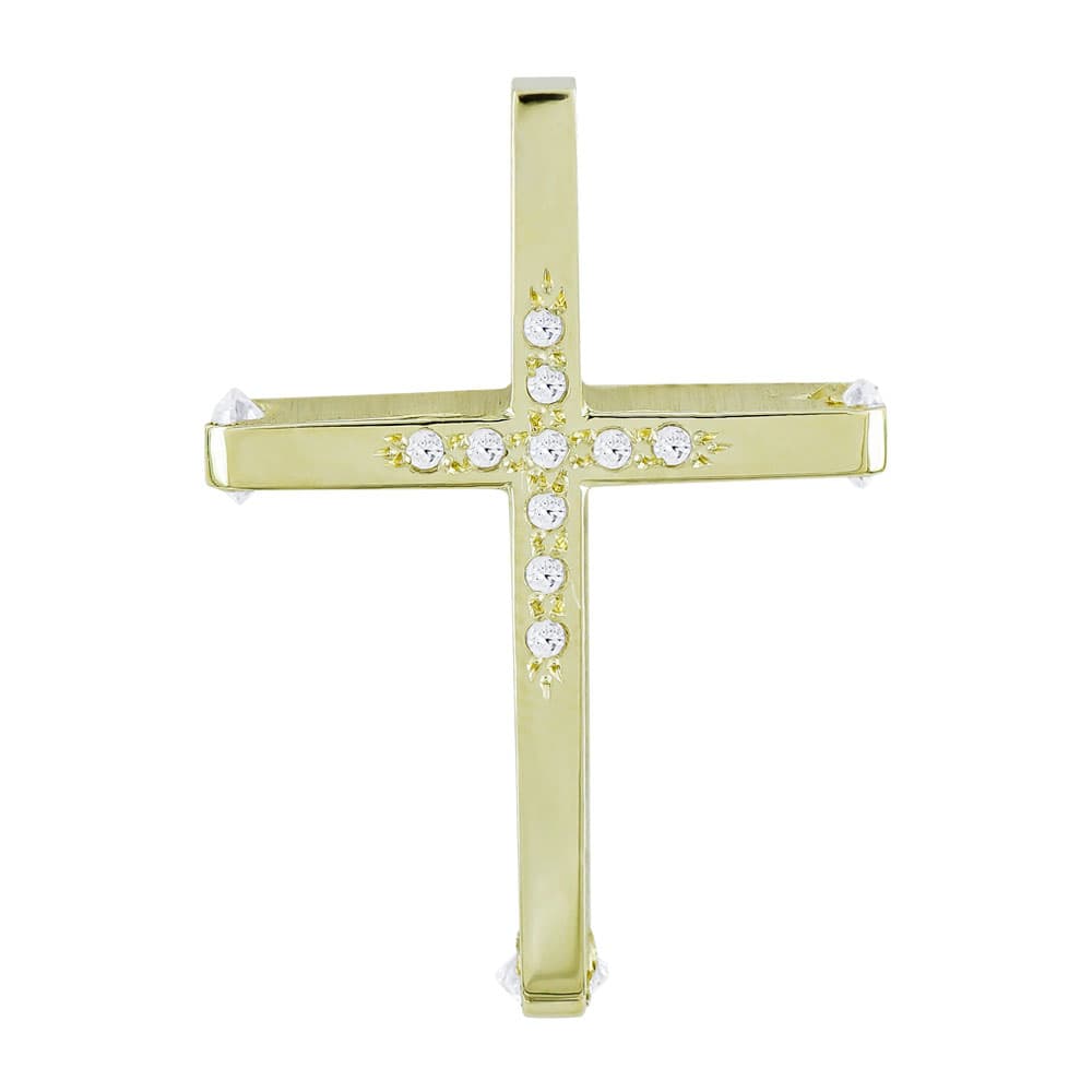 Girls' Baptism Crosses Gofas Gold