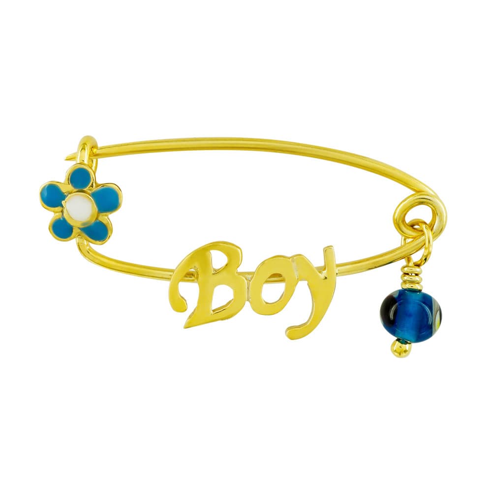 Παραμάνα Για Νεογέννητο Από Επιχρυσωμένο Ασήμι PR554