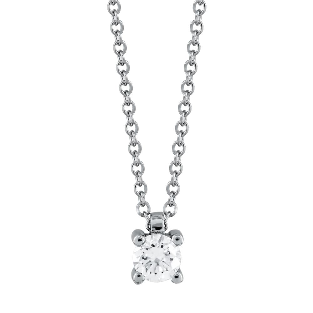 Μενταγιόν Με Διαμάντια Βrilliant Από Λευκό Χρυσό Κ18 DM533