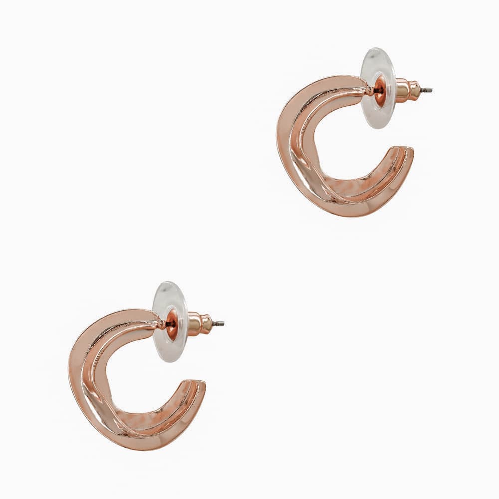 Women's Hoop Earrings Gofas Silver