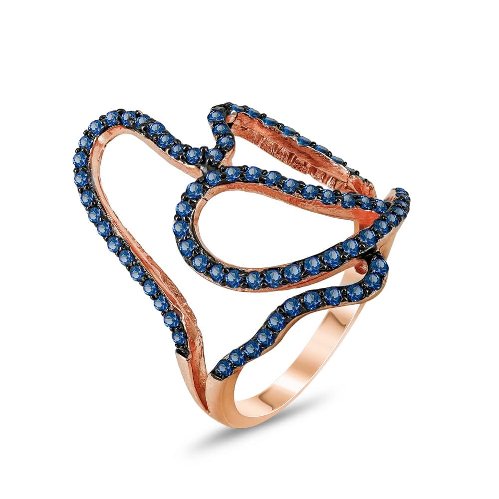 Jools Δαχτυλίδι από Επιχρυσωμένο Ασήμι JR213