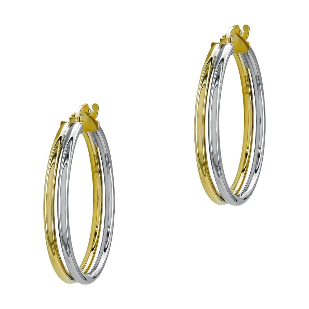 Women's Hoop Earrings Gofas Gold