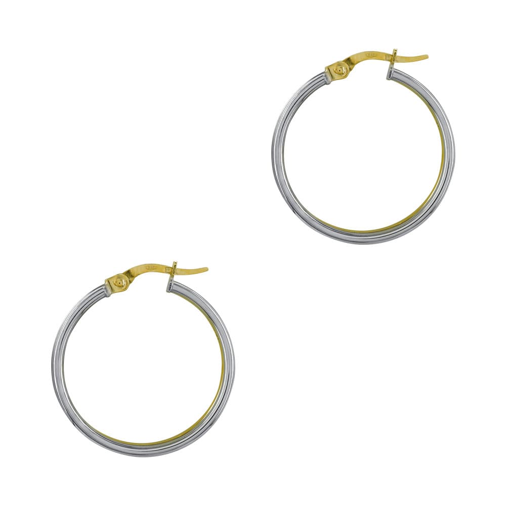Women's Hoop Earrings Gofas Gold