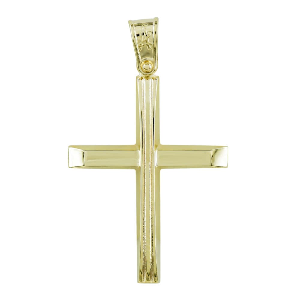 Boys' Baptism Crosses Gofas Gold