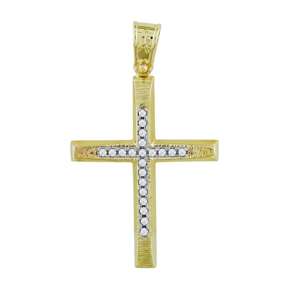 Girls' Baptism Crosses Gofas Gold