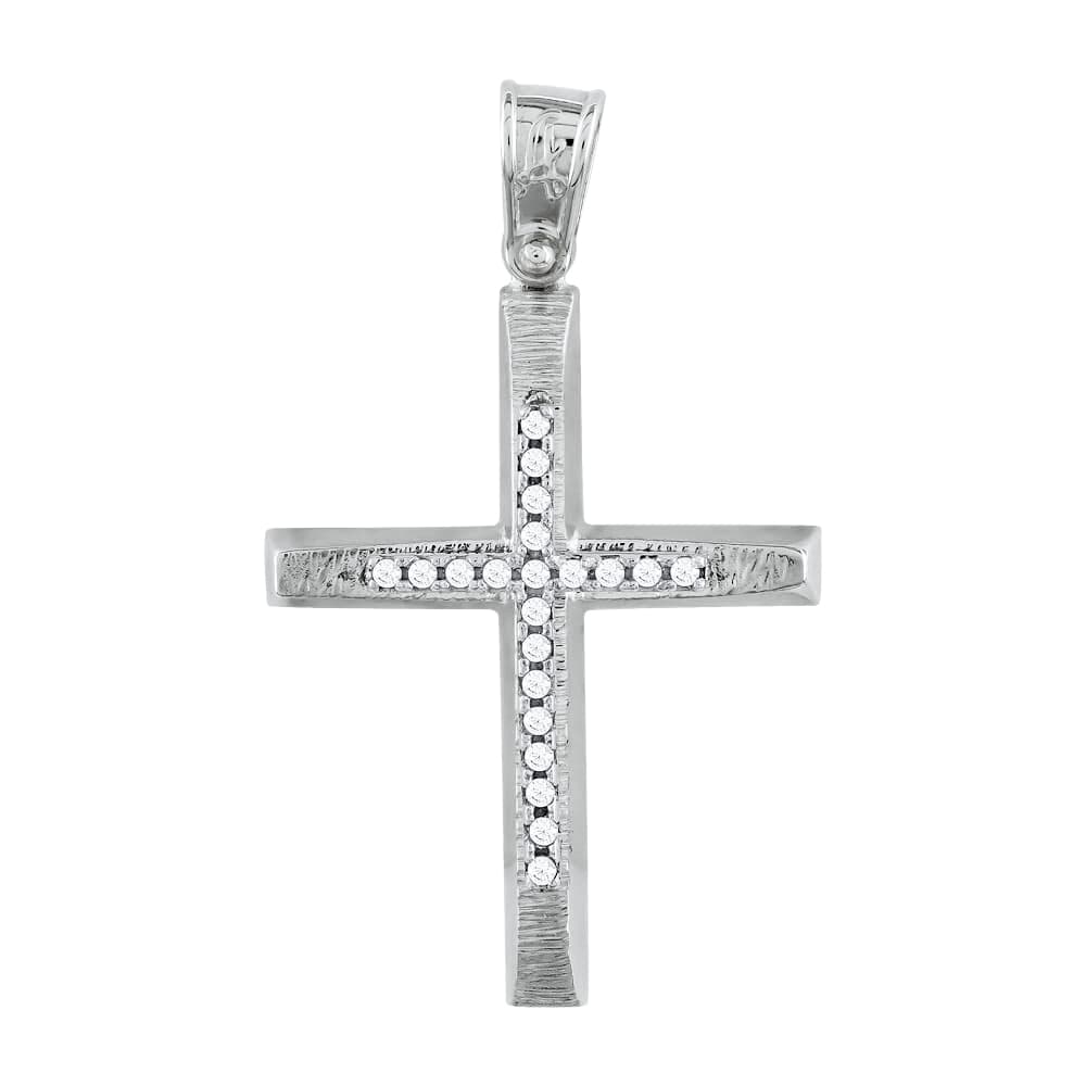 Girls' Baptism Crosses Gofas Silver