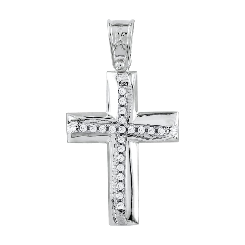 Girls' Baptism Crosses Gofas Silver