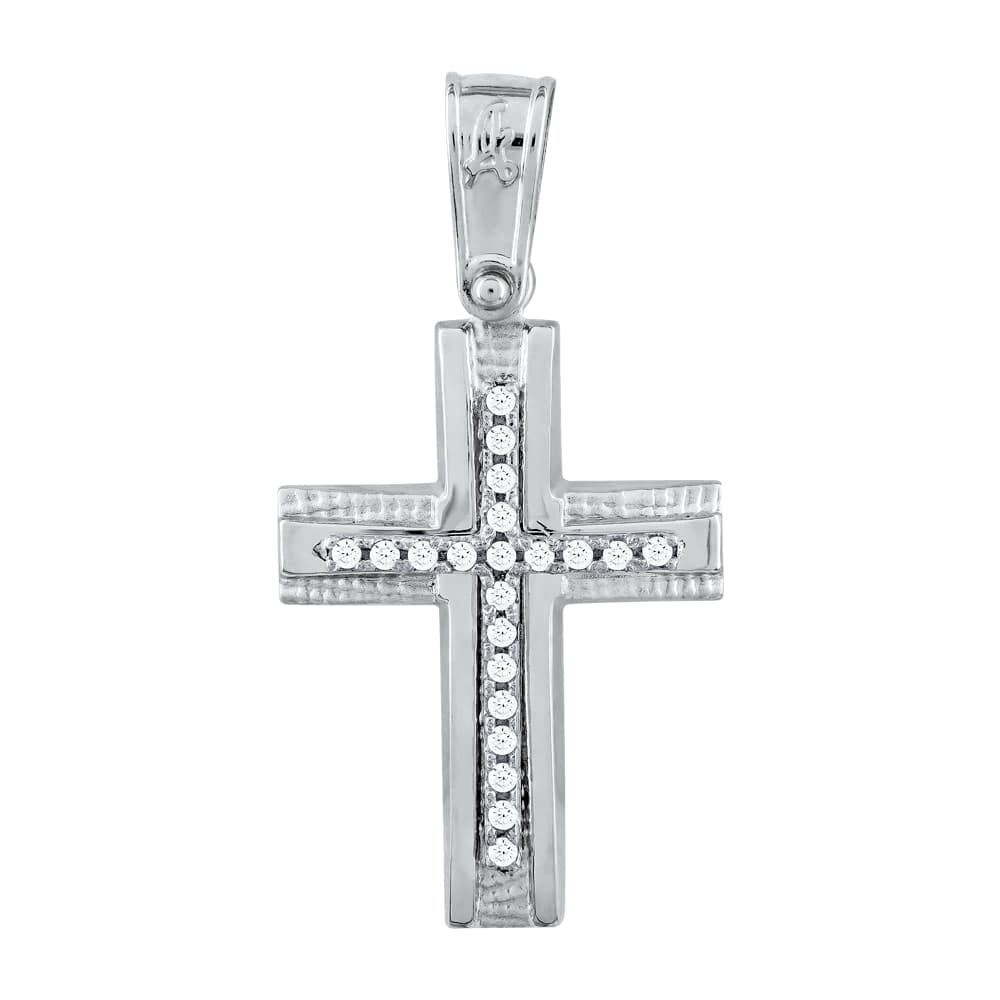 Girls' Baptism Crosses Gofas Silver