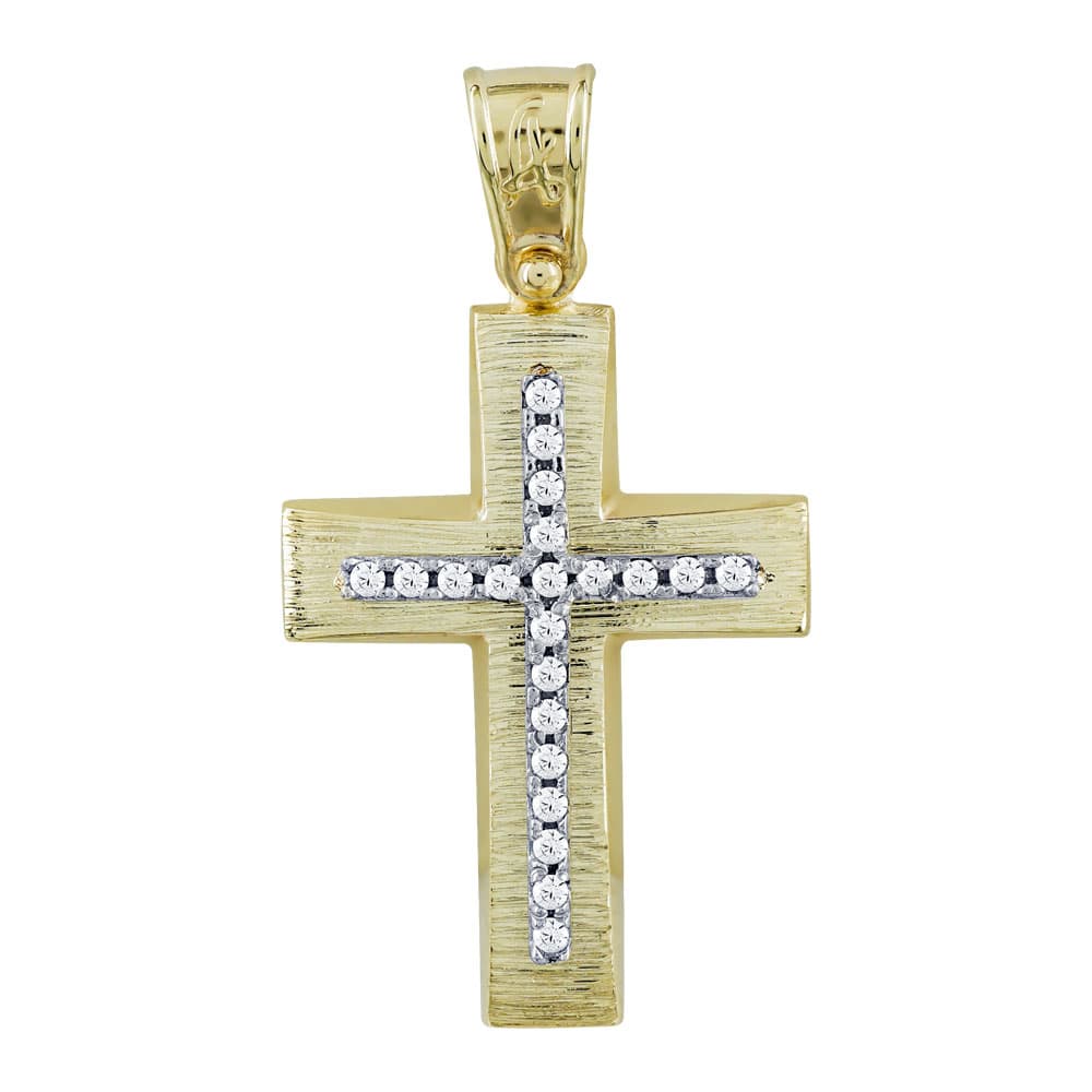 Girls' Baptism Crosses Gofas Gold