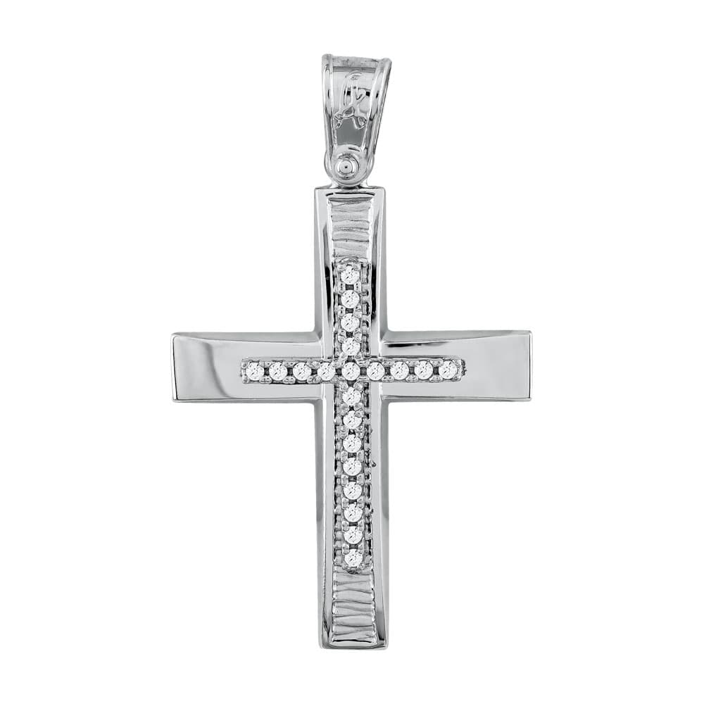 Girls' Baptism Crosses Gofas Silver