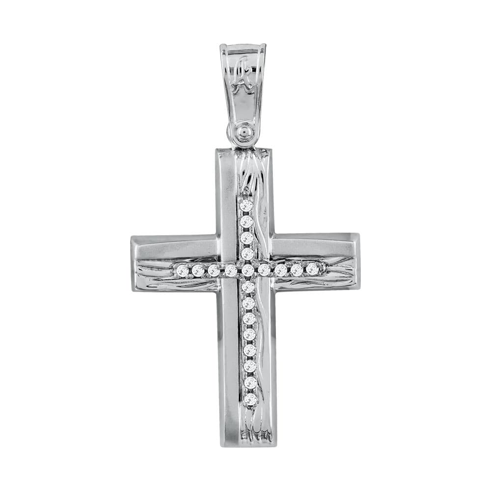 Girls' Baptism Crosses Gofas Silver