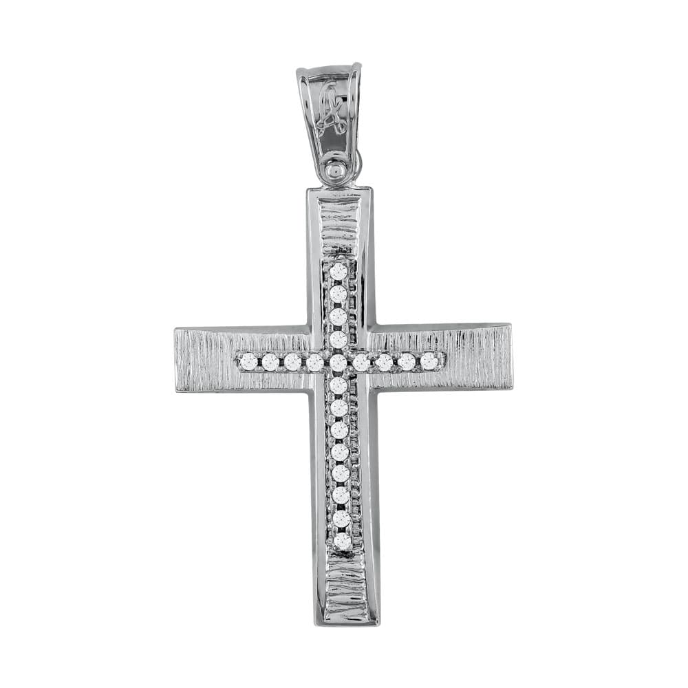 Girls' Baptism Crosses Gofas Silver