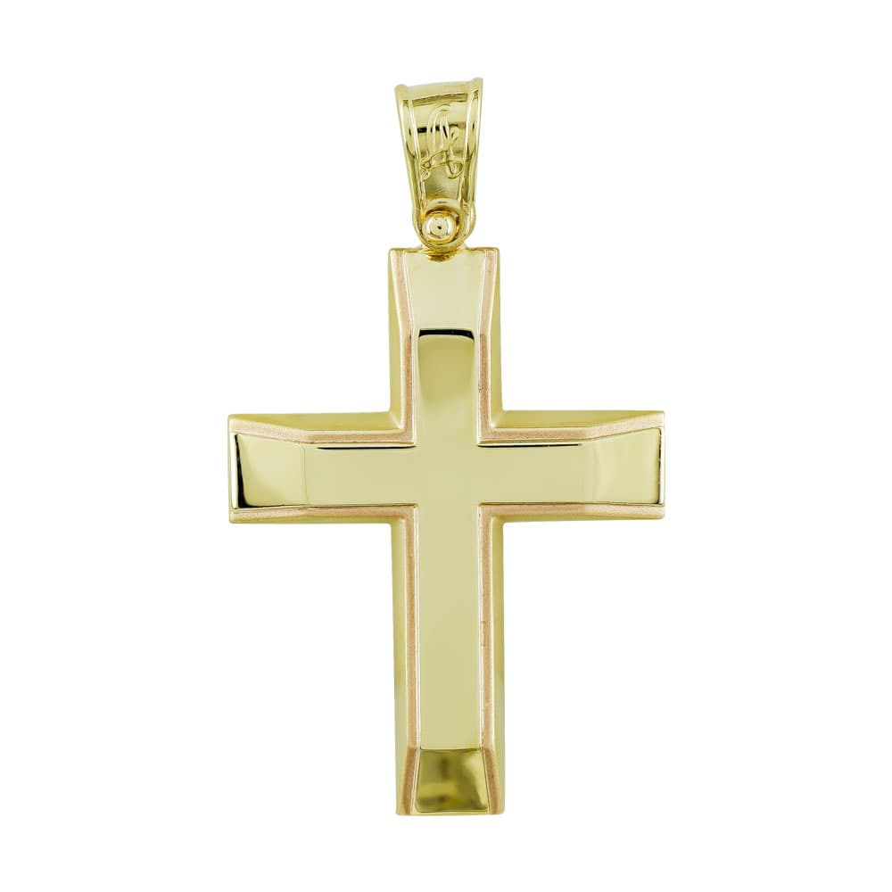 Boys' Baptism Crosses Gofas Gold