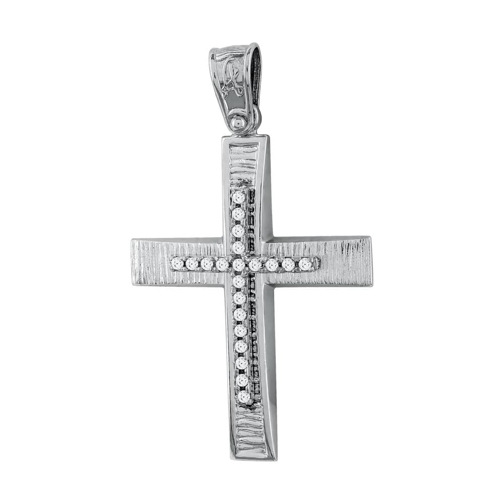Girls' Baptism Crosses Gofas Silver