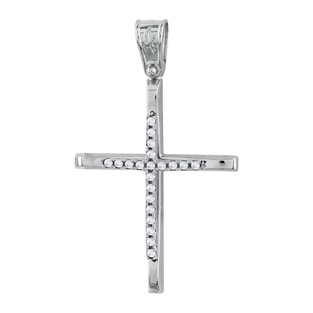 Girls' Baptism Crosses Gofas Silver