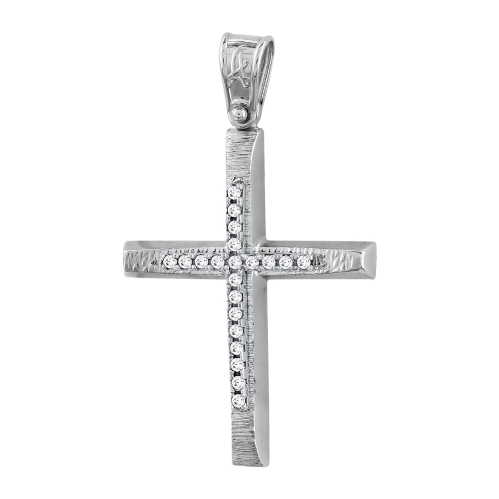 Girls' Baptism Crosses Gofas Silver